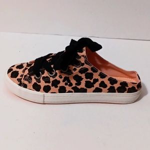 Rocket Dog ATHENA SAFARI Pink Leopard Spots Sneaker‎ Mule size 10